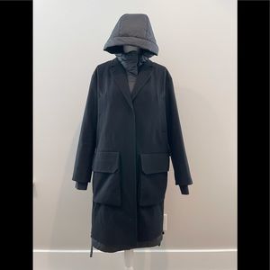 Canada Goose Viedma 4-in-1 Coat 2592LX $2695 Women's Small With Tags Black